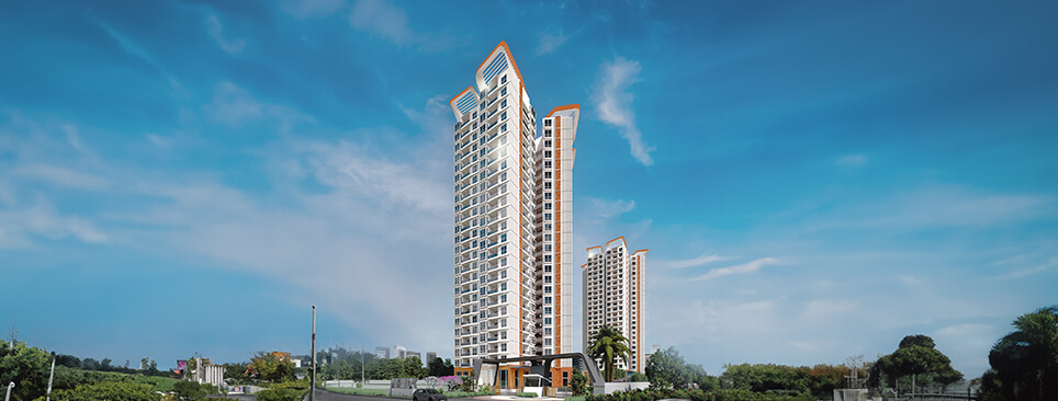 Mahendra Arto Helix - Luxury 2BHK & 3BHK Flats in Electronic City Bangalore - Elevation Day View of the Apartments